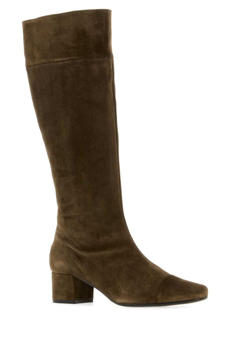 Brown Suede Malaga Boots 2
