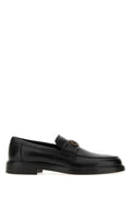 Black Slip On Loafers 1