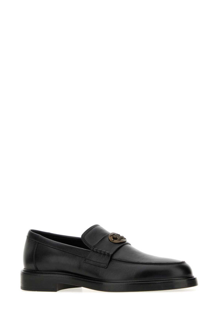 Black Slip On Loafers 2