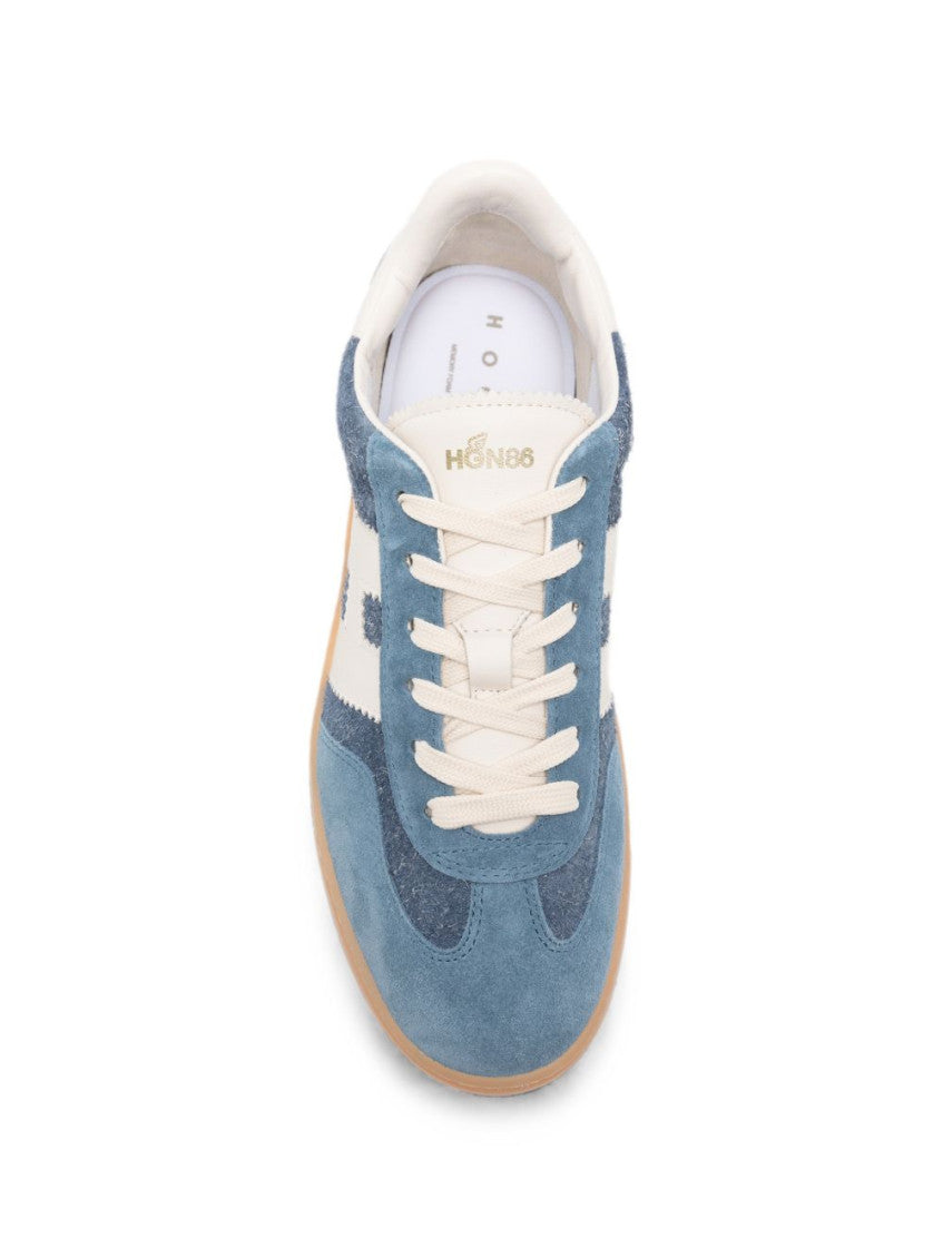 Blue Logo Sneakers 3