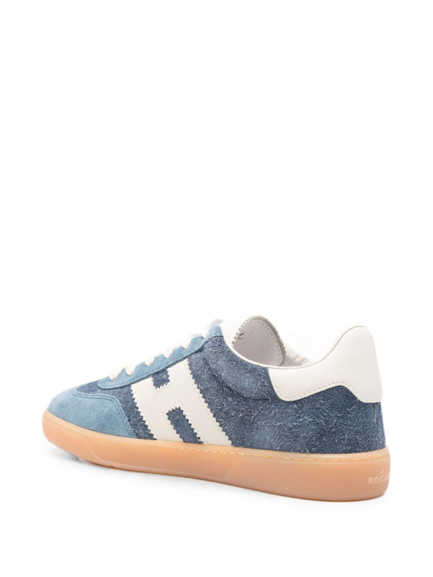 Blue Logo Sneakers 4