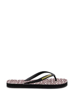 Black Logo Slippers 1