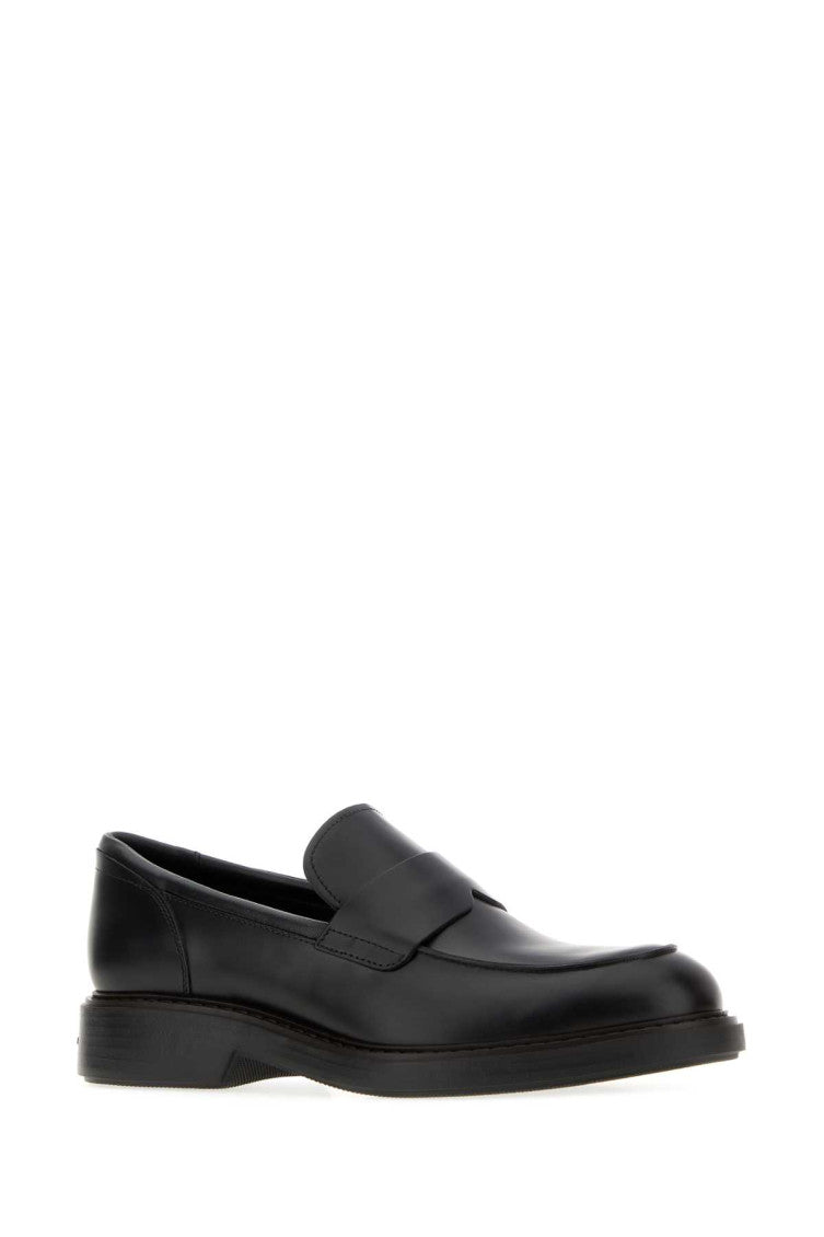 Black Slip On Loafers 2