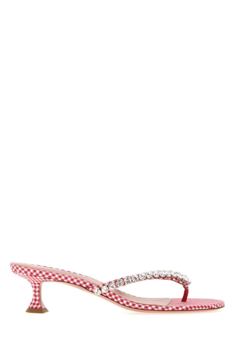 Red Rhinestone Heels 1