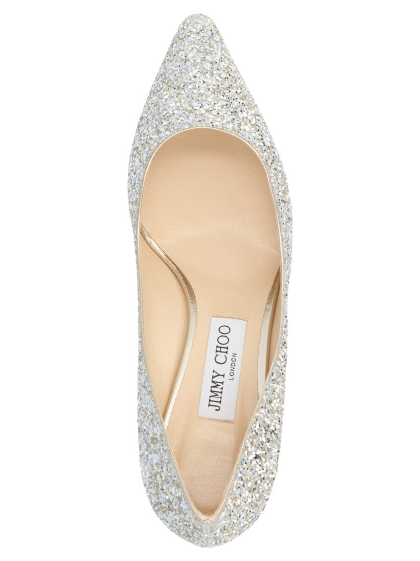 Silver Embellished Pumps 3