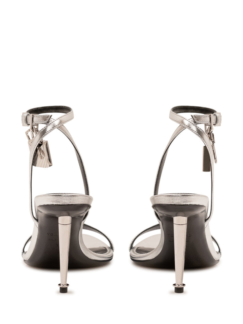 Silver Ankle-strap Heels 3