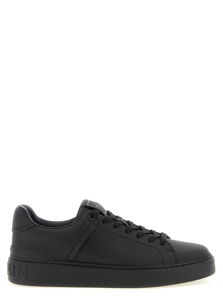 Black Logo Sneakers 1