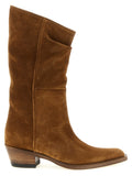 Brown Suede Clive Boots 1