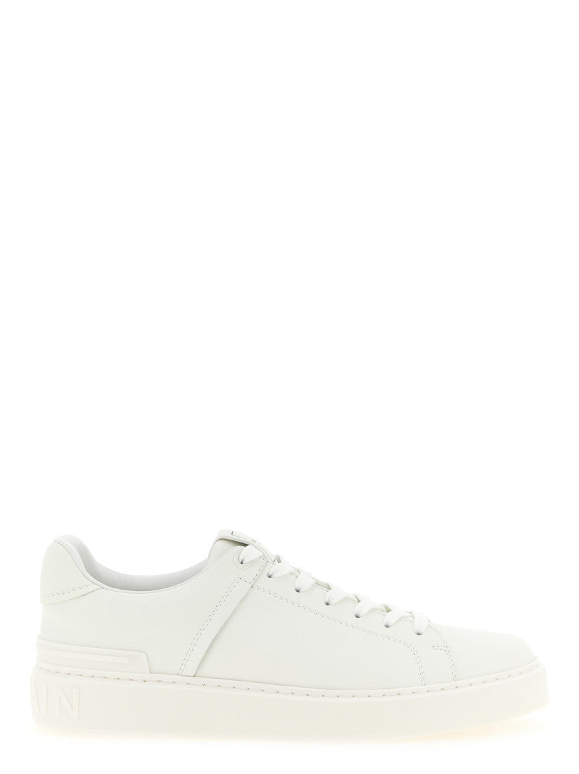 White Logo Sneakers 1