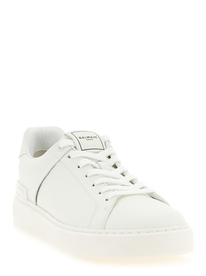White Logo Sneakers 2