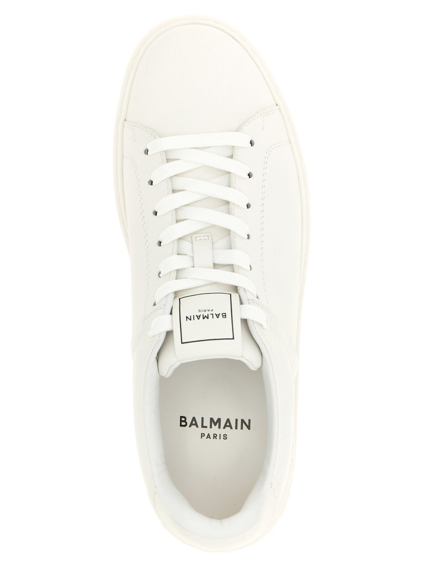White Logo Sneakers 4