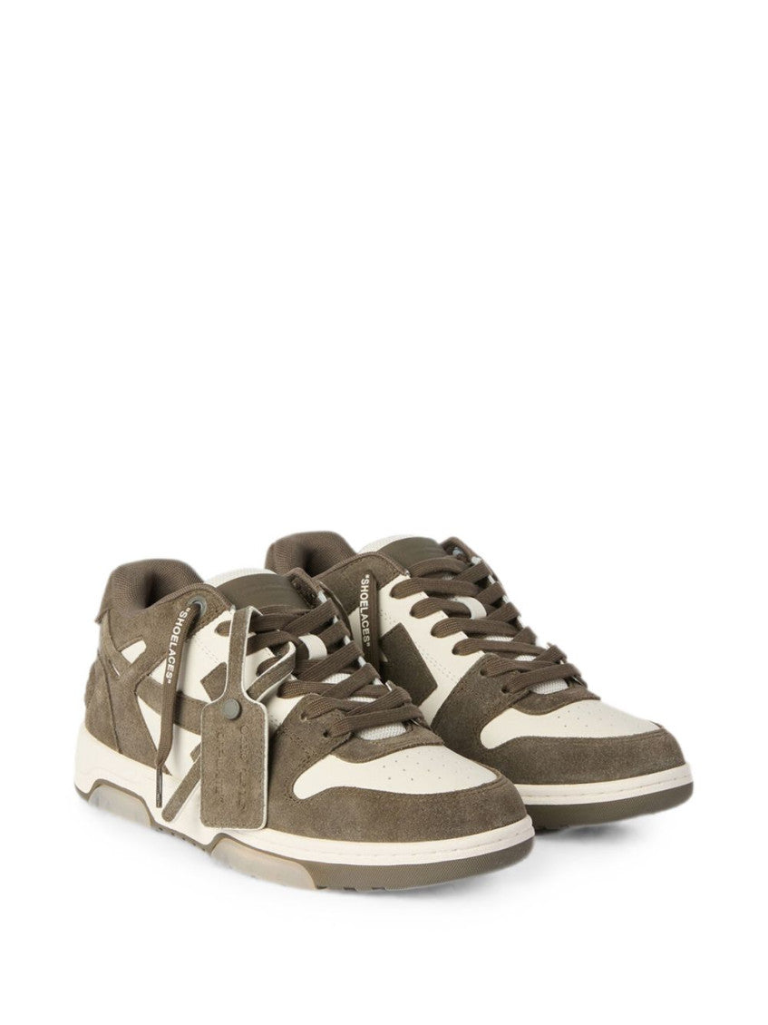 Brown Color-Block Sneakers 2