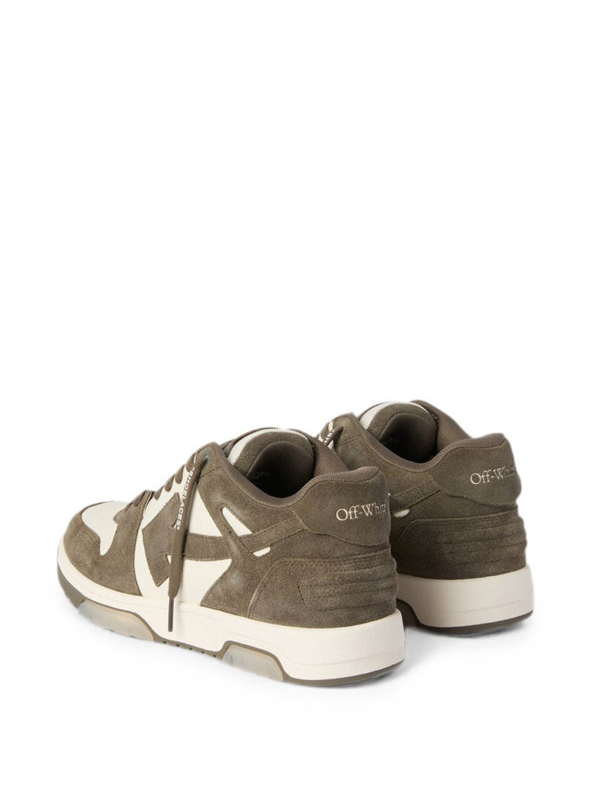 Brown Color-Block Sneakers 3