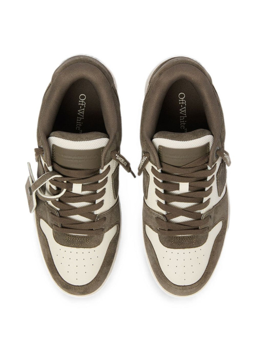 Brown Color-Block Sneakers 4
