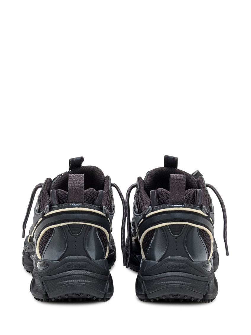 Black Lace-up Sneakers 3