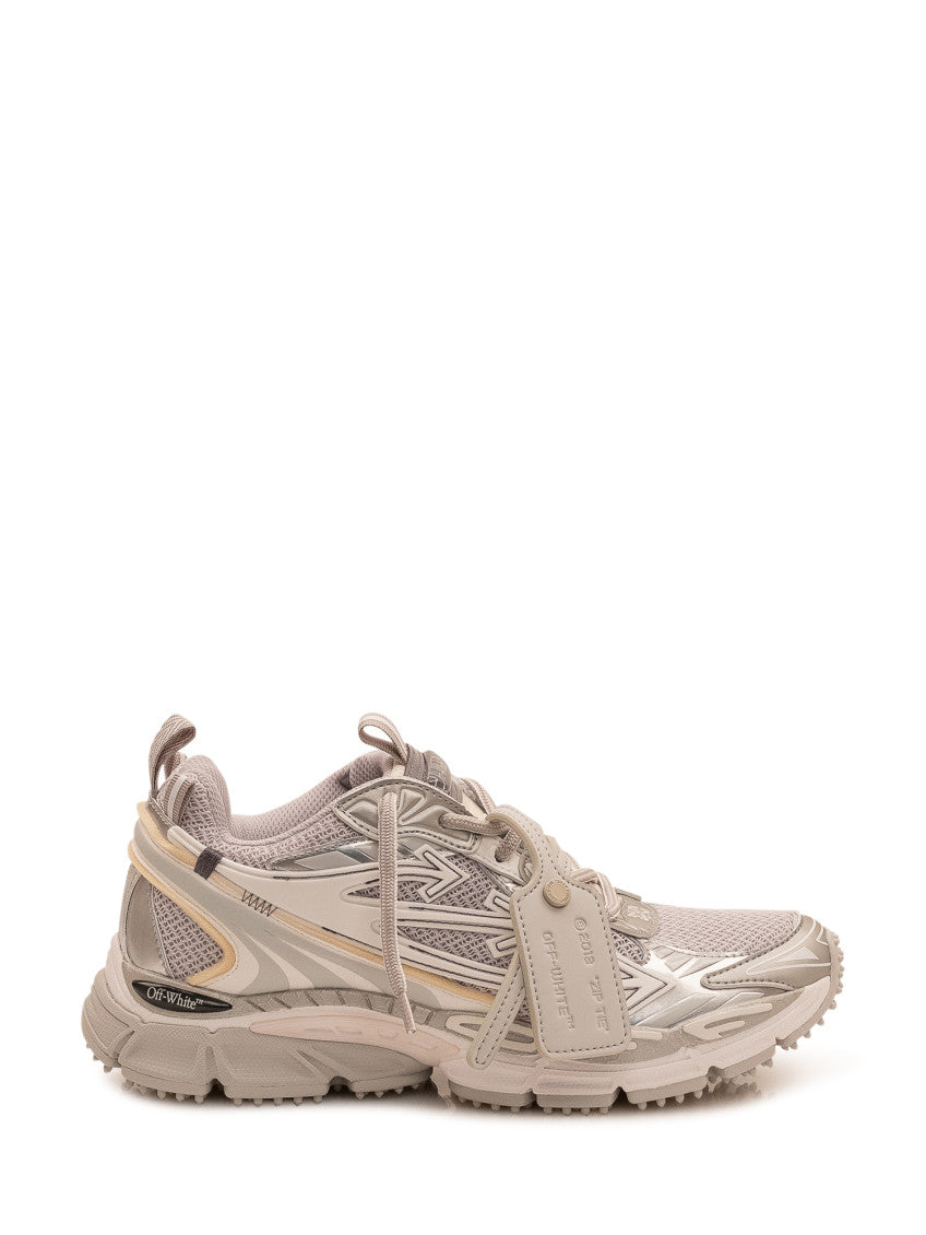Grey Lace-up Sneakers 1