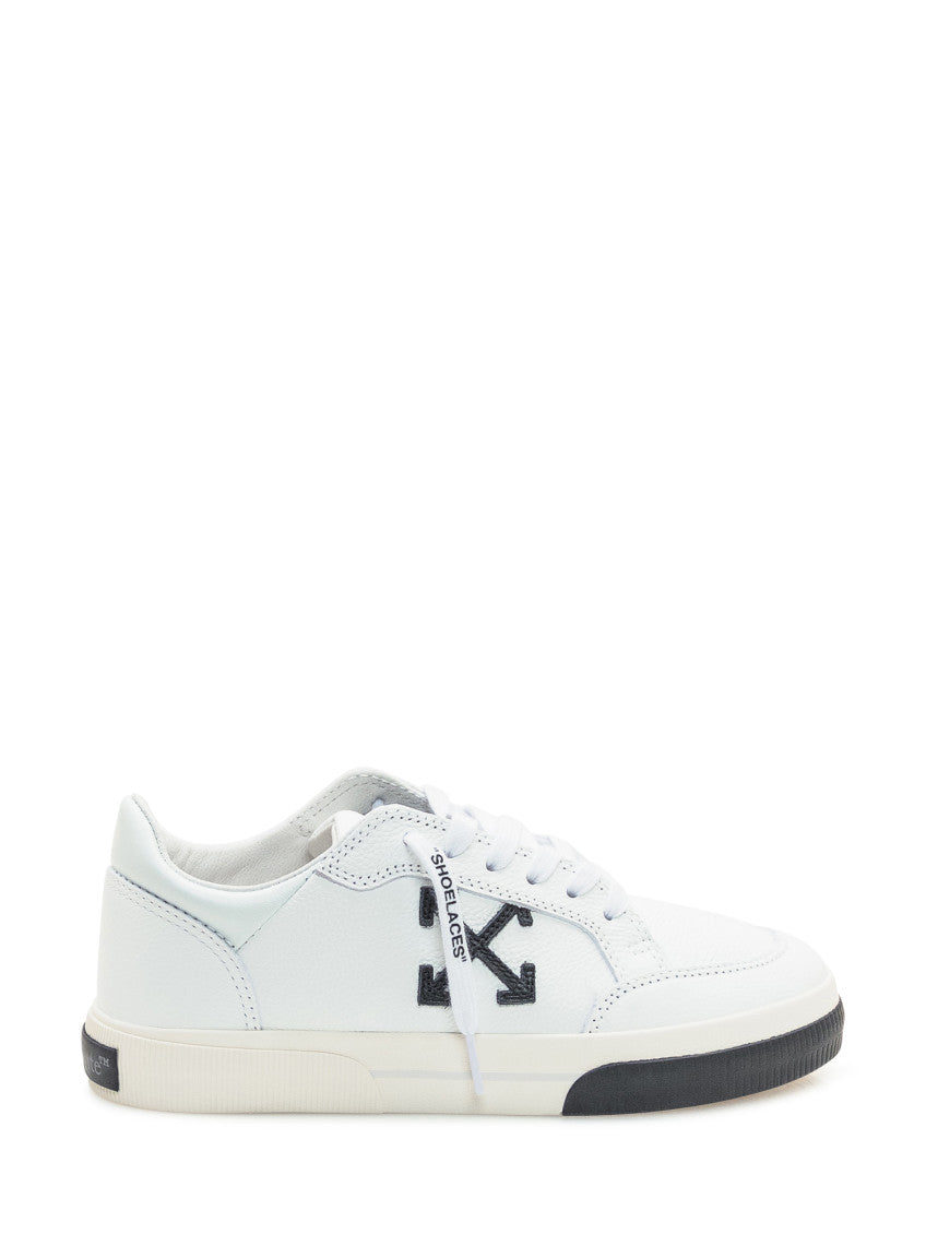 White Logo Sneakers 1