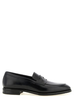 Black Solid Loafers 1