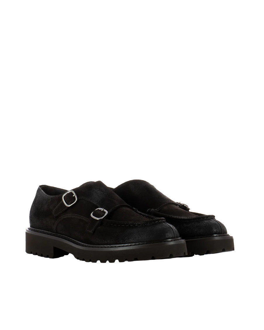 Black Solid Dress Shoes 2