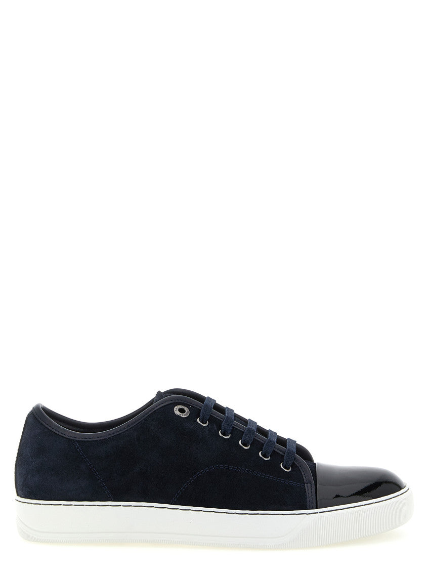 Blue Color Block Sneakers 1