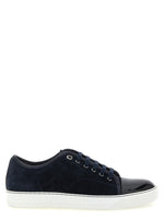 Blue Color Block Sneakers 1