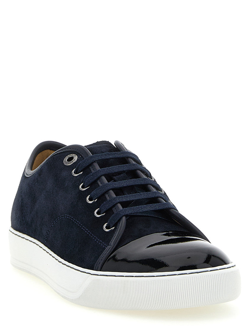 Blue Color Block Sneakers 2