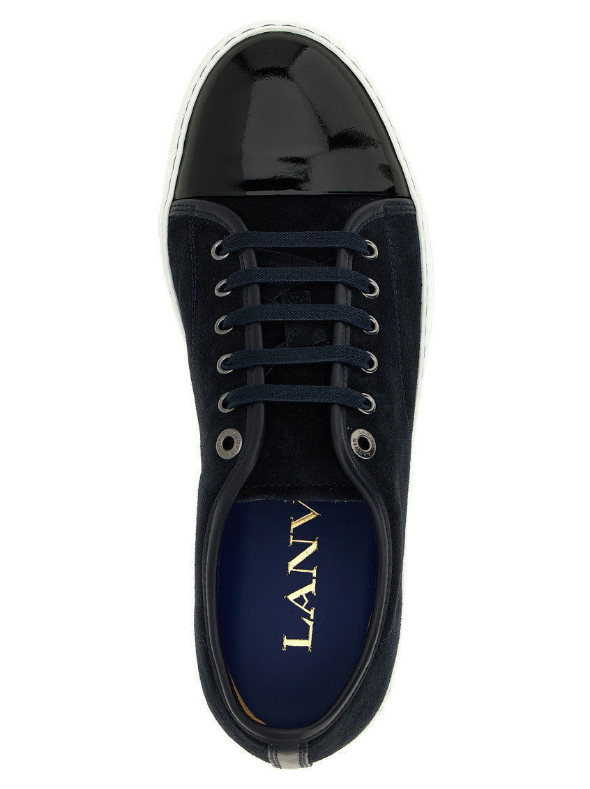 Blue Color Block Sneakers 4