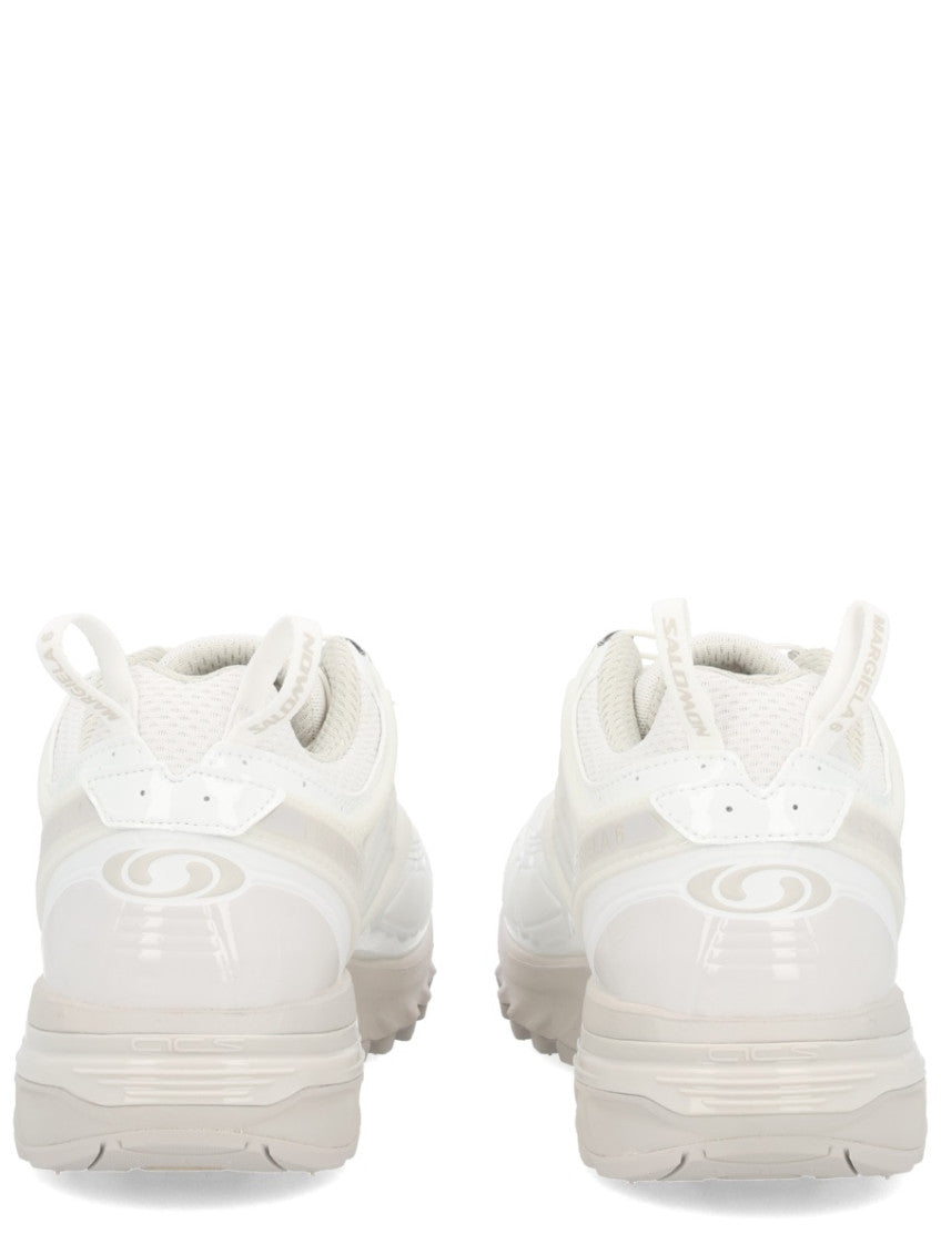 White Lace-up Sneakers 4