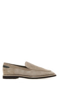 Beige Suede Loafers 1