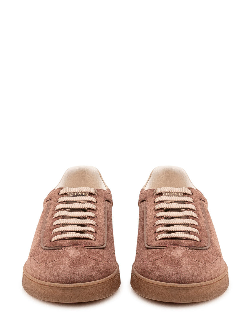 Brown Lace-up Sneakers 2