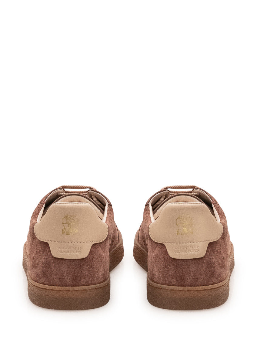 Brown Lace-up Sneakers 3