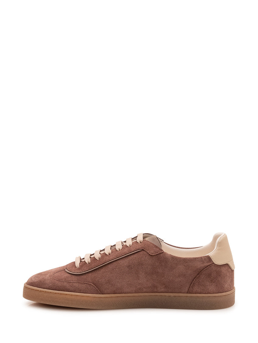 Brown Lace-up Sneakers 4