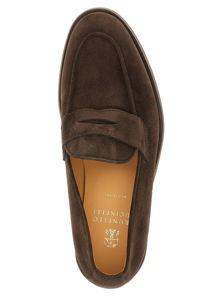 Brown Penny Loafers 4