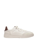 White Lace-up Sneakers 1