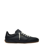 Black Lace-up Sneakers 1