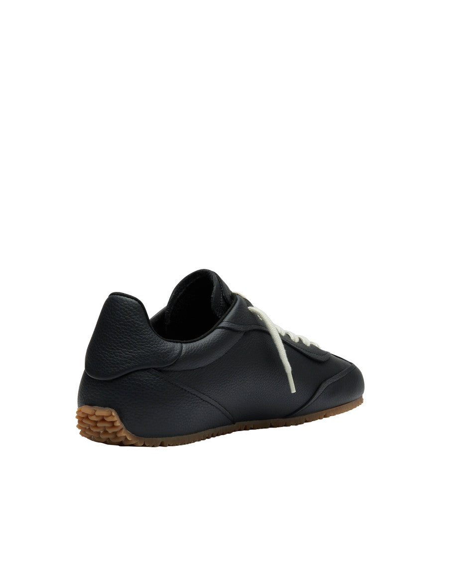 Black Lace-up Sneakers 3