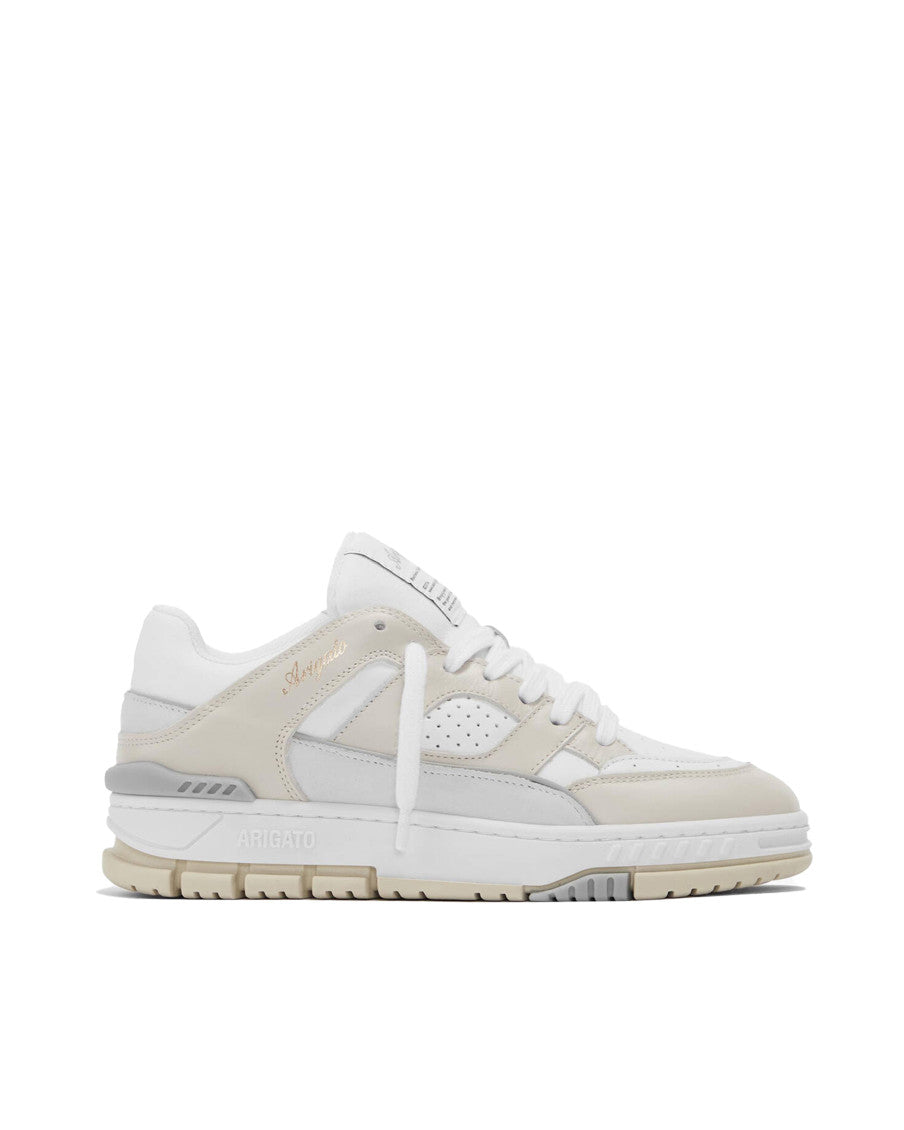 White Lace-up Sneakers 1