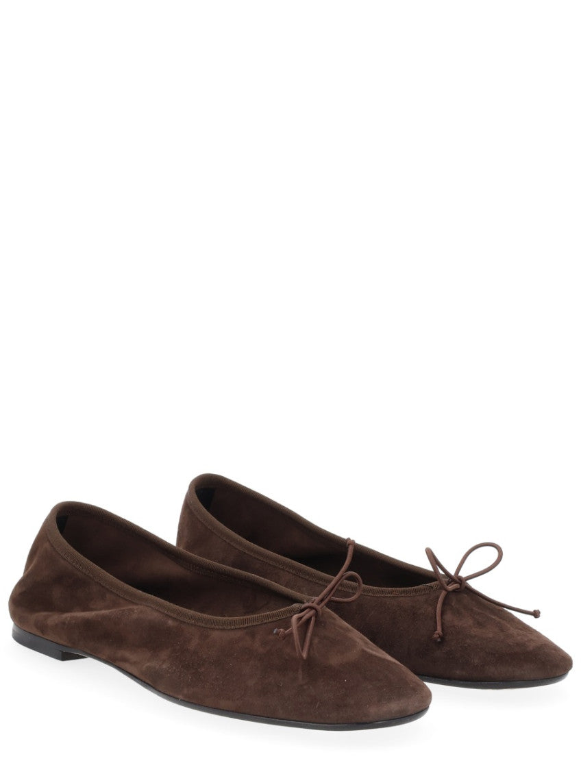 Brown Slip On Ballet Flats 2