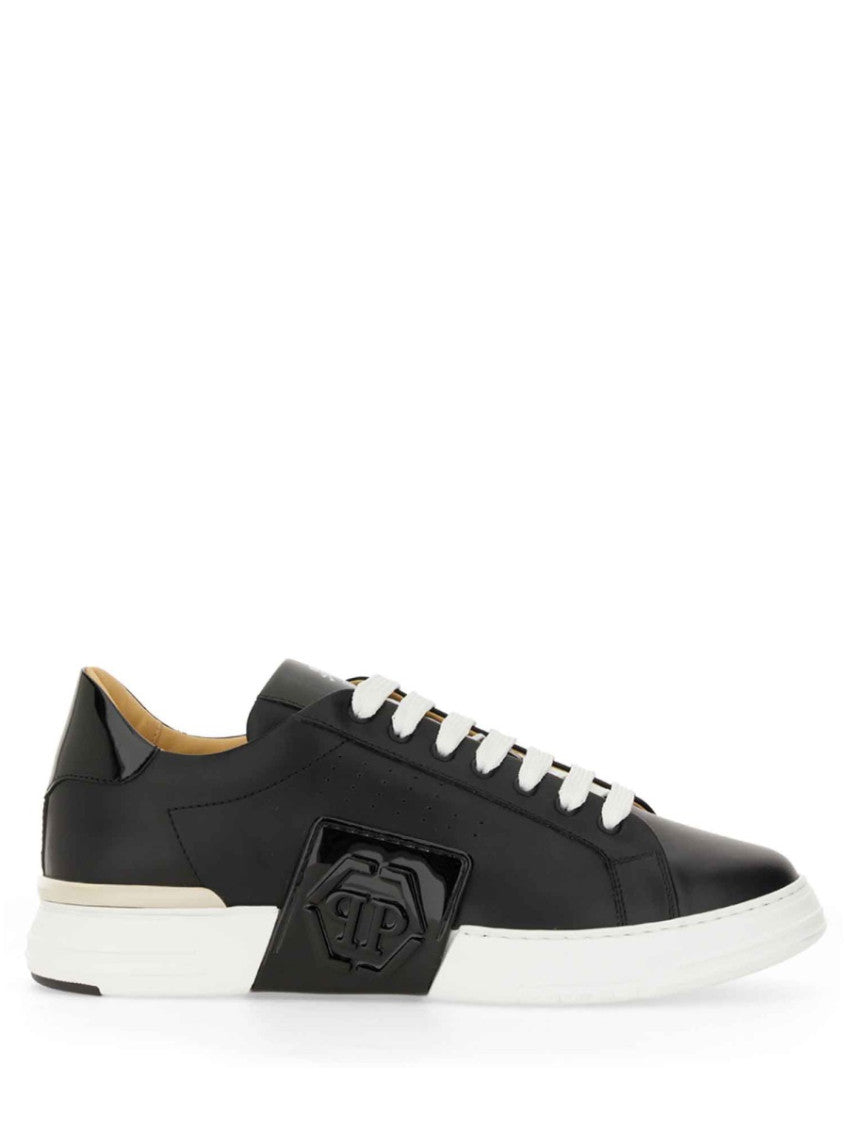 Black Logo Sneakers 1