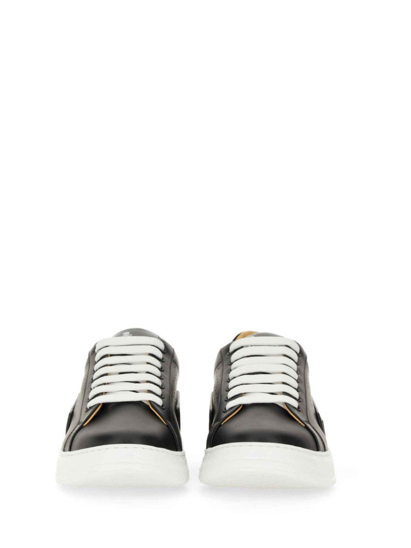 Black Logo Sneakers 4