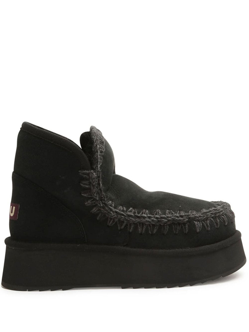 Black Mini Eskimo Boots 1