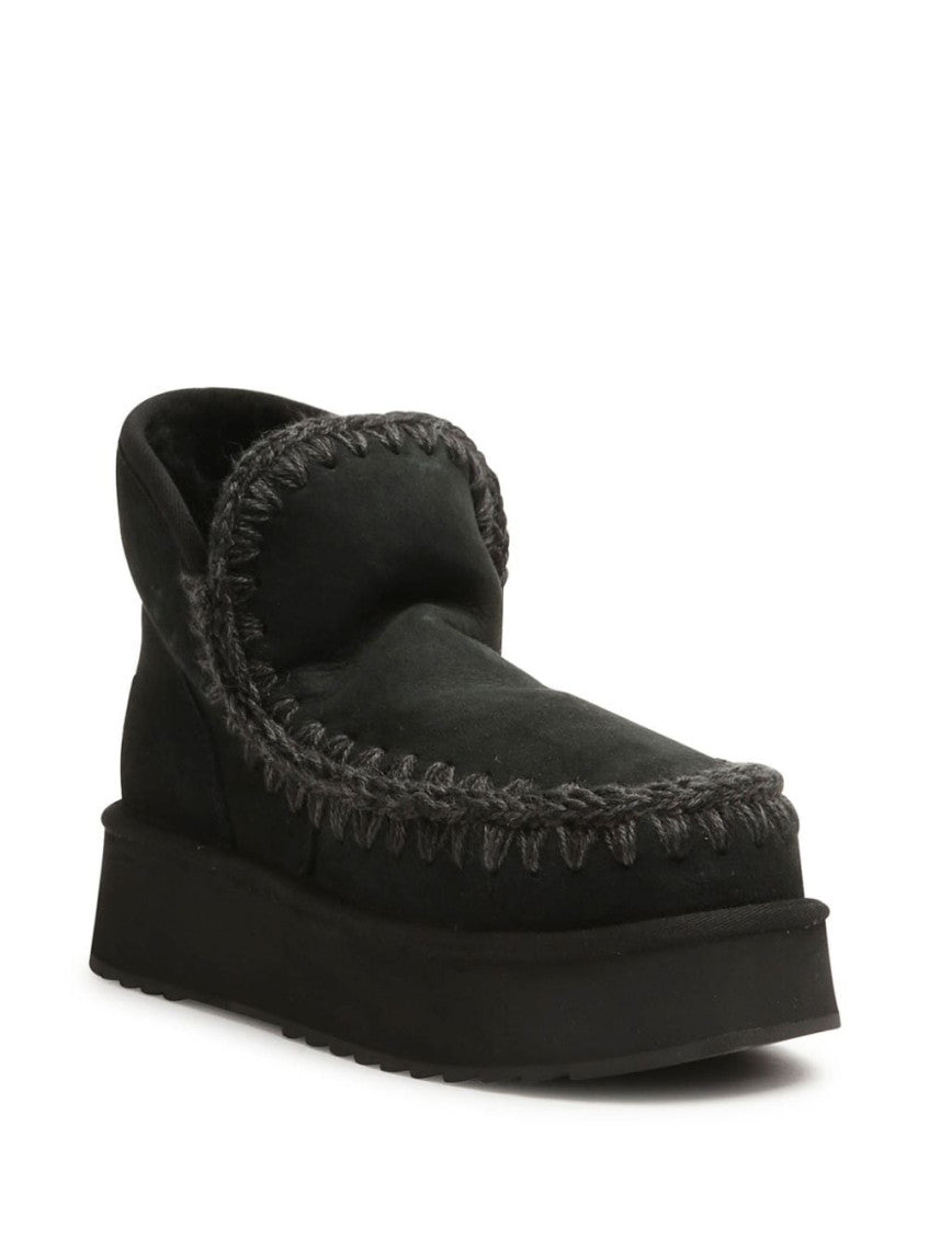 Black Mini Eskimo Boots 2