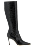 Black Vera Leather Boots 1