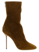 Brown Lidia Ankle Boots 1