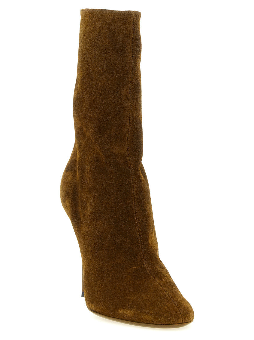 Brown Lidia Ankle Boots 2