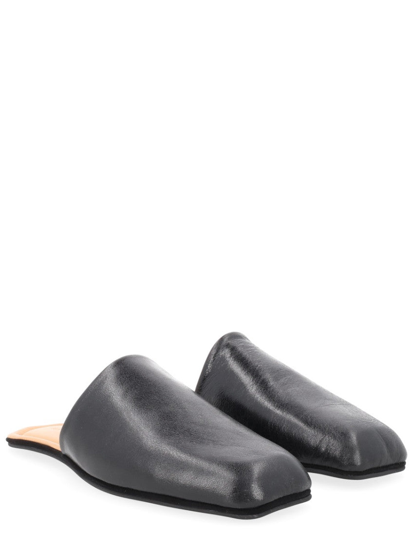 Black Slip-on Slippers 2