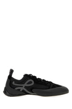 Black Logo Grip Sneakers 1