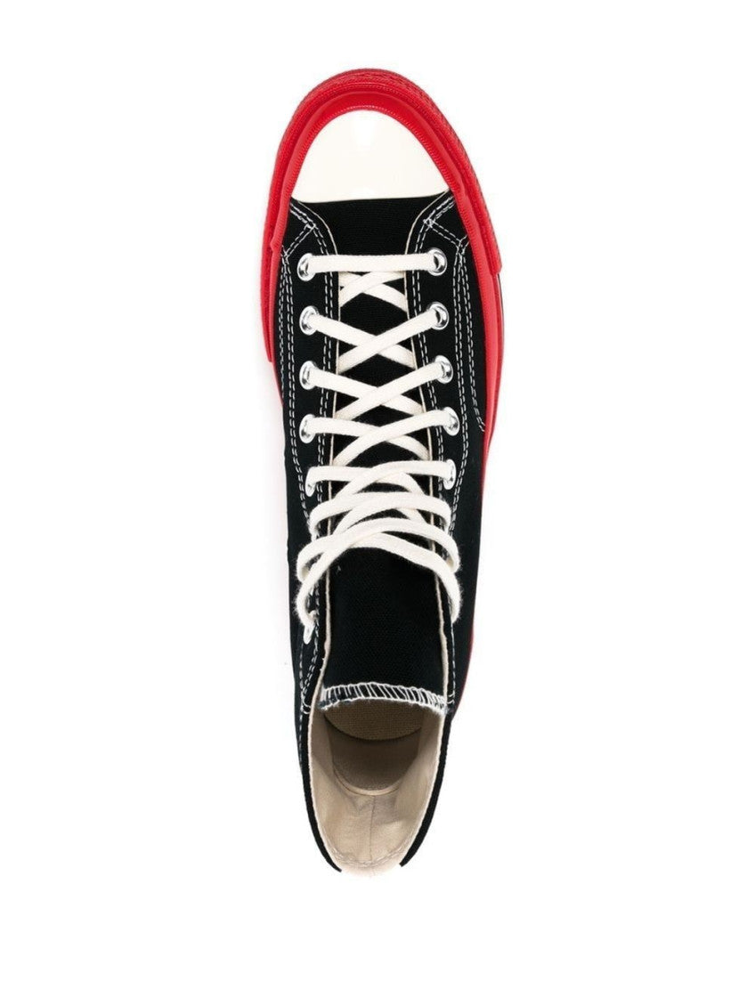 Black High Top Sneakers 4