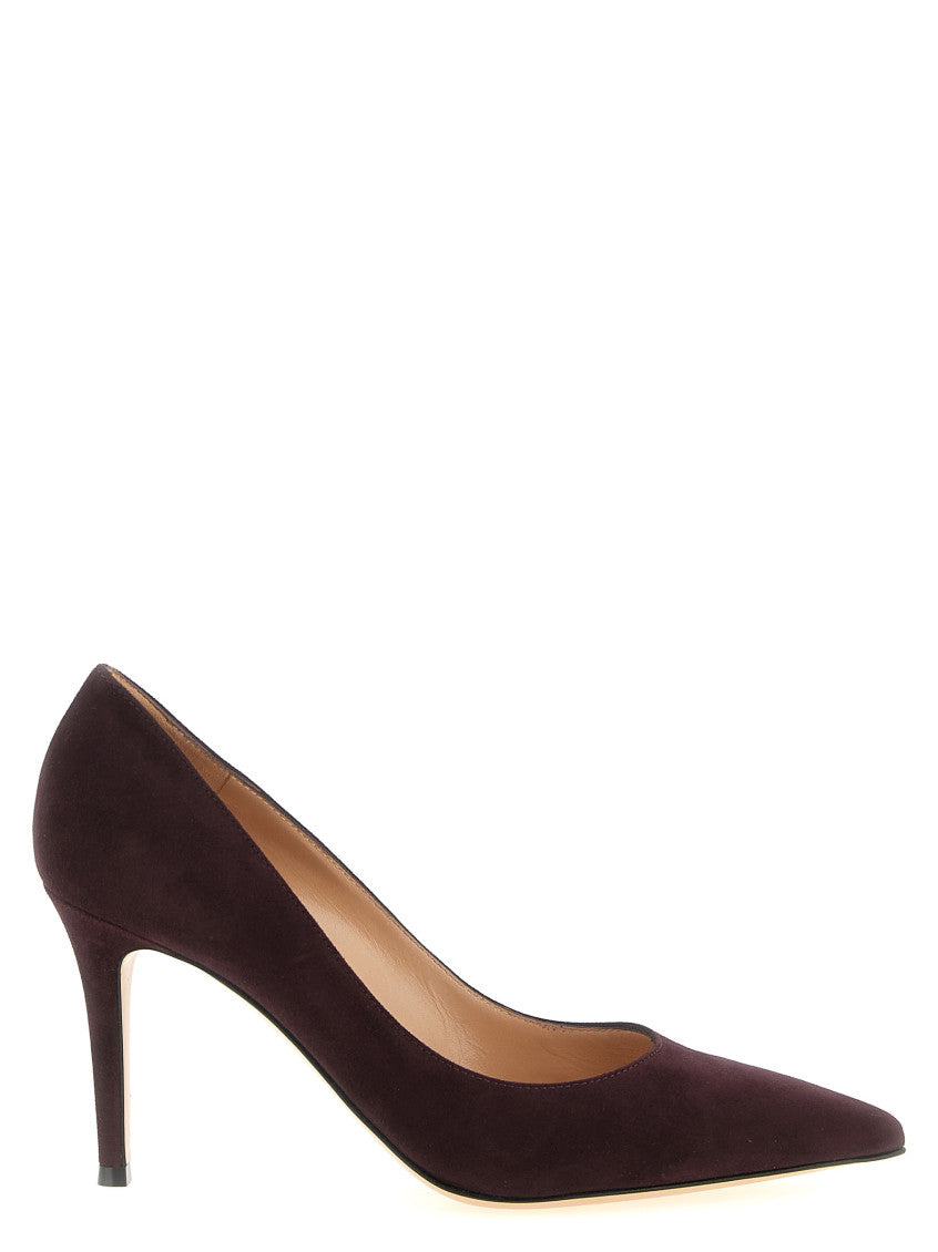 Purple Slip-on Pumps 1