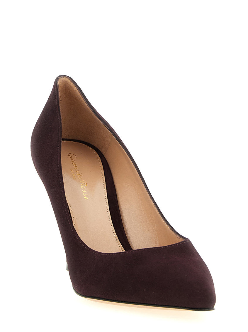 Purple Slip-on Pumps 2